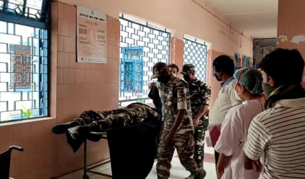 Bloodbath At CRPF Camp Leaves Three Soldiers Dead Bloodbath At CRPF Camp Leaves Three Soldiers Dead