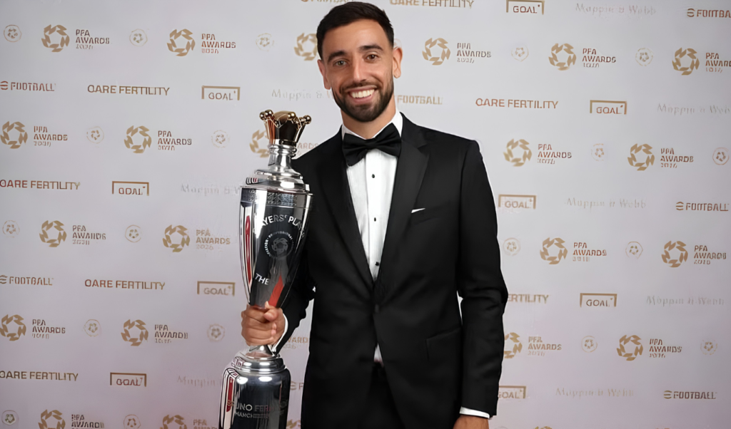 Bruno Fernandes Named PFA Players’ Player of the Year