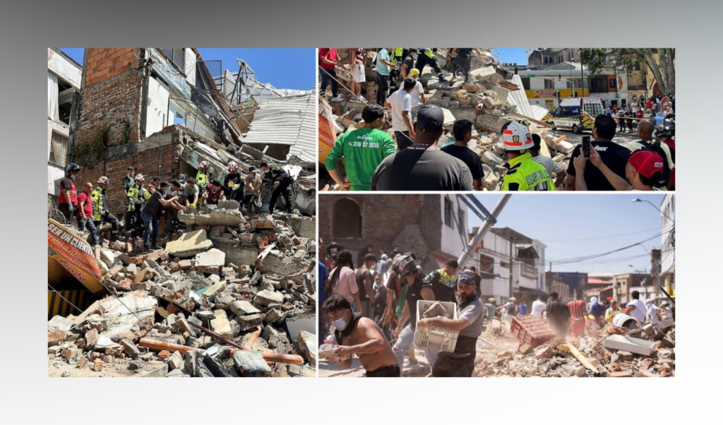 Death Toll Rises to 224 After Devastating Earthquake Hits Colombia Death Toll Rises to 224 After Devastating Earthquake Hits Colombia