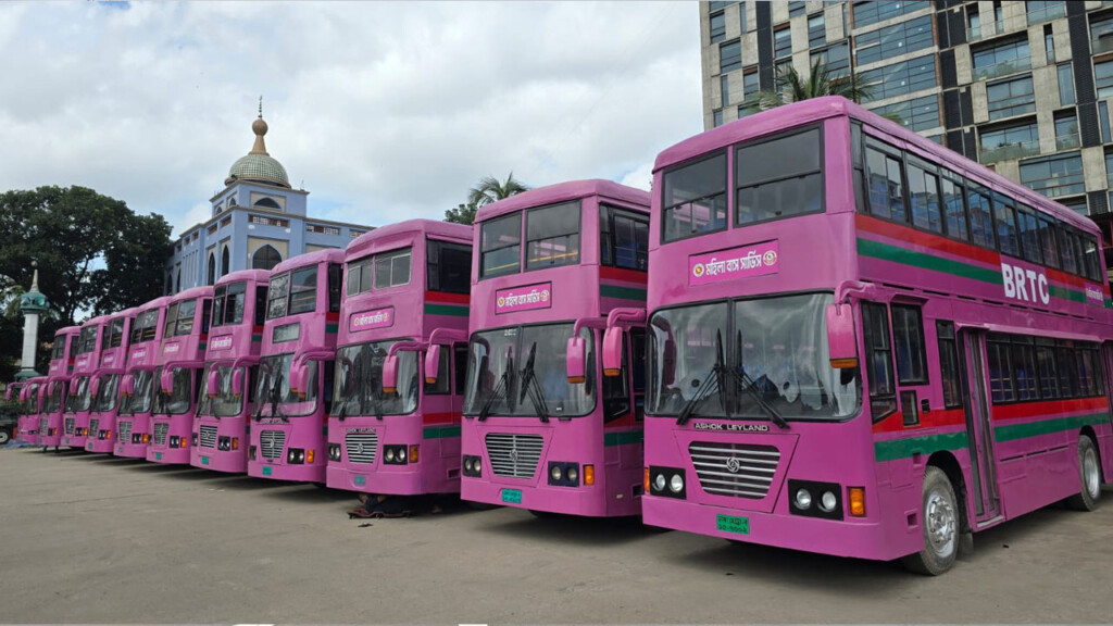 Dhaka Set to Launch Women Only Pink Bus Service Dhaka Set to Launch Women-Only Pink Bus Service