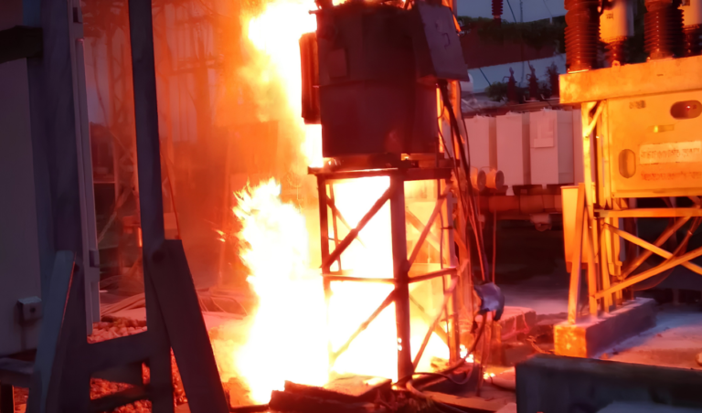 Early Morning Fire Swiftly Extinguished at Brahmanbaria Power Substation