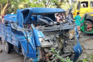 Fatal Collision Between Truck and Pickup Van in Sirajganj