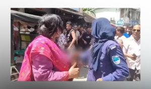 Female Entrepreneur Assaulted Beside Police Officers Sparks Outrage in Rajbari