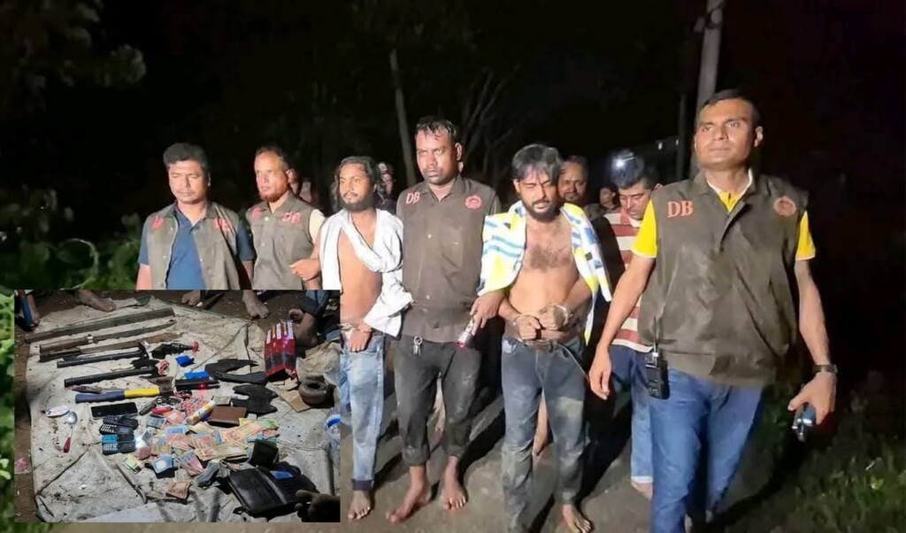 Firearms and Stun Device Seized as Bogura Gang Base Dismantled