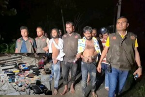 Firearms and Stun Device Seized as Bogura Gang Base Dismantled