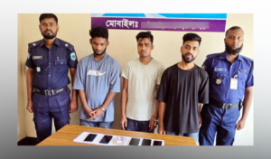 Five Hackers Arrested in Natore Over Online Fraud Scheme