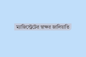 Forgery At Keraniganj Land Office: Awami League Leader’s Brother Arrested