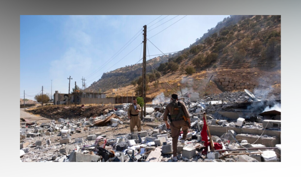 Iran Launches Missile Strike on Komala Party Headquarters in Iraq Iran Launches Missile Strike on Komala Party Headquarters in Iraq