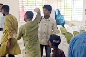 July Fighters Allege Assault at State Reception