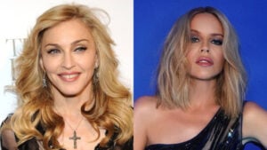 Madonna and Kylie Minogue Make History as Love Sensation Tops UK Chart Madonna and Kylie Minogue Make History as 'Love Sensation' Tops UK Chart