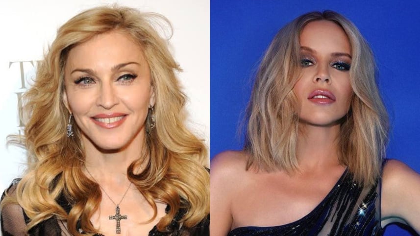 Madonna and Kylie Minogue Make History as Love Sensation Tops UK Chart Madonna and Kylie Minogue Make History as 'Love Sensation' Tops UK Chart