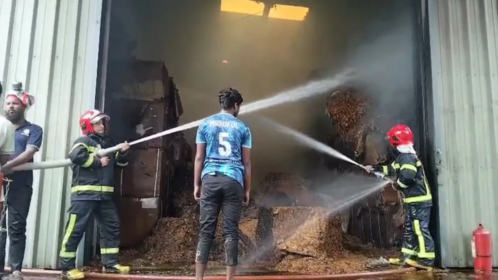 Massive Blaze Engulfs BAT Tobacco Warehouses Massive Blaze Engulfs BAT Tobacco Warehouses