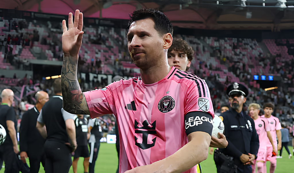 Messi Records Landmark Brace in Inter Miami Leagues Cup Triumph Messi Records Landmark Brace in Inter Miami Leagues Cup Triumph