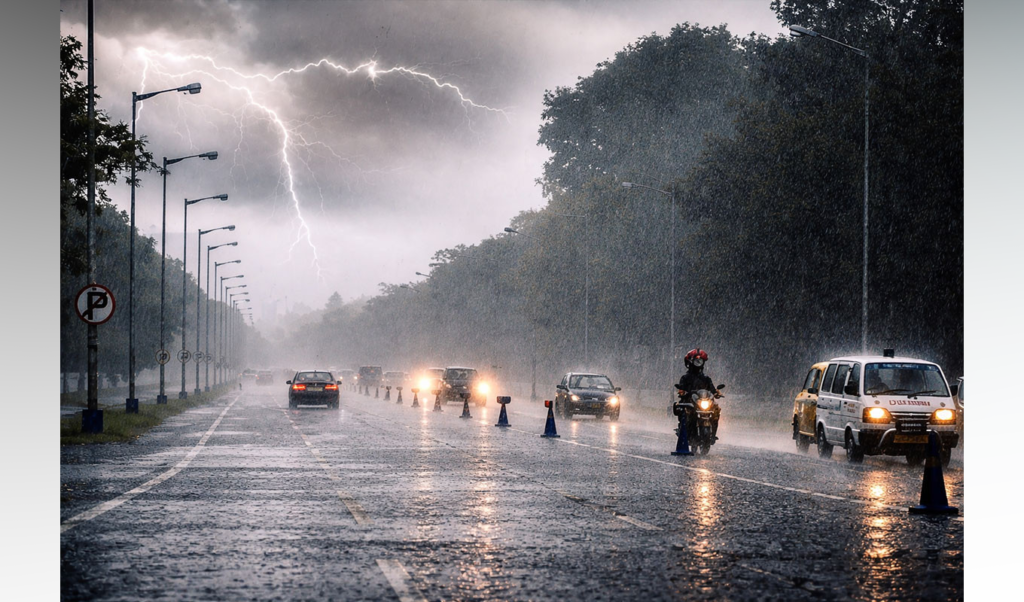 Met Office Warns of Heavy Downpours and Thundershowers Nationwide