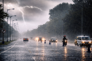 Met Office Warns of Heavy Downpours and Thundershowers Nationwide