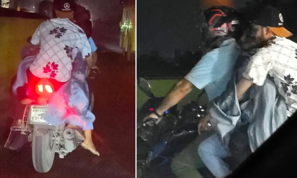 Midnight Motorcycle Mystery Sparks Online Alarm in Dhaka