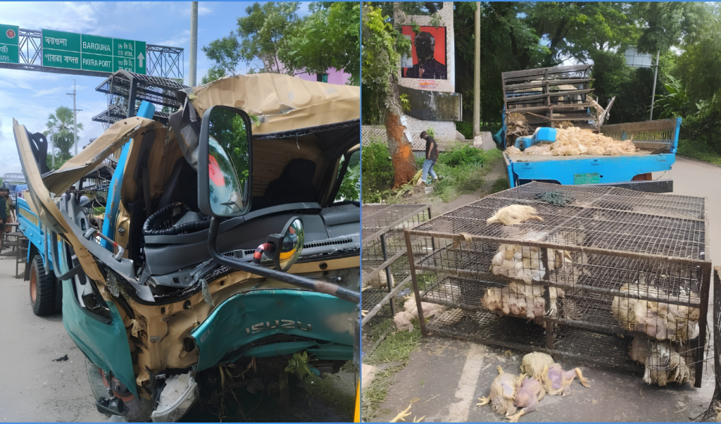 One Dead and Two Injured as Poultry Van Hits Tree