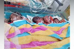 Quadruplets Born in Rajshahi Under Medical Observation