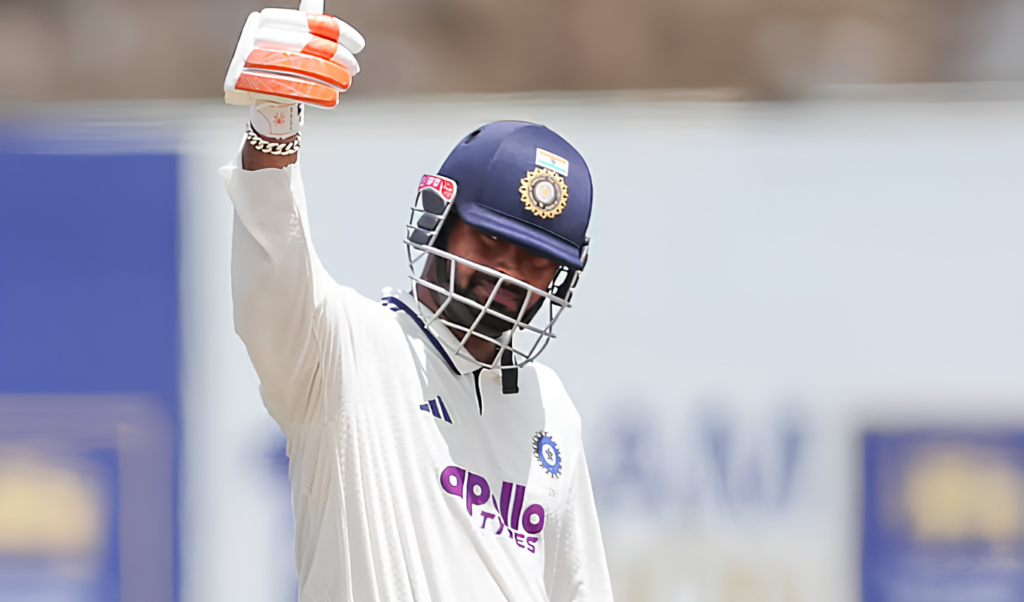 Rishabh Pant Makes History with 100th Test Six Rishabh Pant Makes History with 100th Test Six