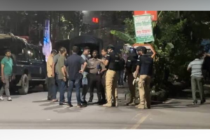 Suspected Explosives Recovered at Elephant Road Intersection in Dhaka
