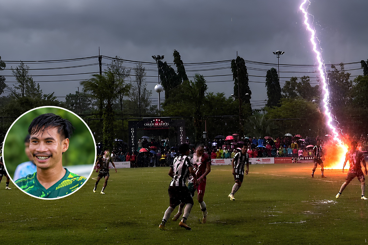 Thai Footballer Killed By Lightning Strike During Semi-Final Match