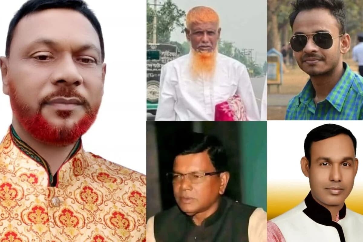Five Local Awami League Leaders Arrested Across Sherpur District