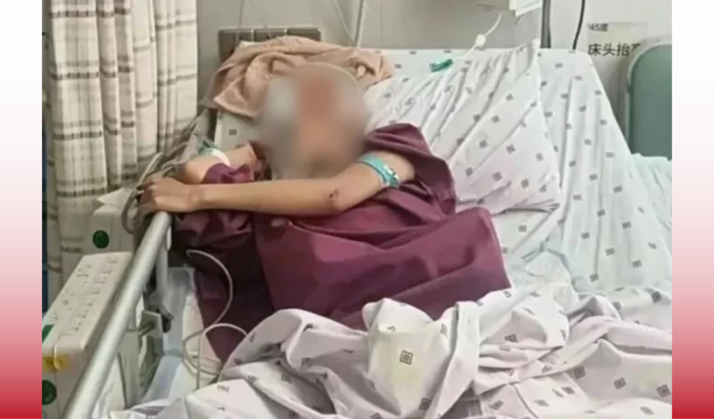 Woman Miraculously Survives 18 Storey Fall in China After Dispute Woman Survives 18-Storey Fall in China After Violent Dispute