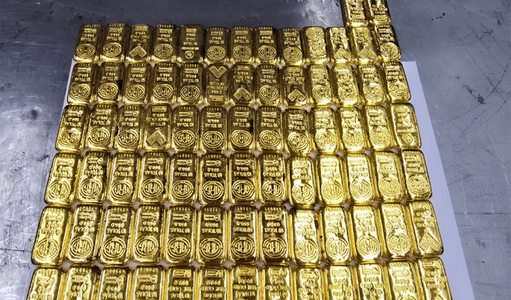 Customs Seizes 9.33 kg of Gold Aboard Flydubai Flight 2 Customs Seizes 9.33 kg of Gold Aboard Flydubai Flight