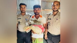 Drug Dealer Arrested With Two Kilograms Of Cannabis In Manikganj