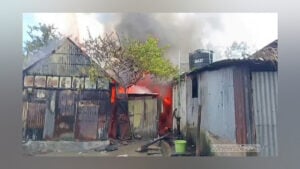 Fire Destroys 10 Homes in Brahmanbaria Village