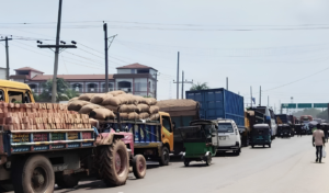 Four-Way Gridlock Paralyses Ten Kilometres of Dhaka-Sylhet Highway