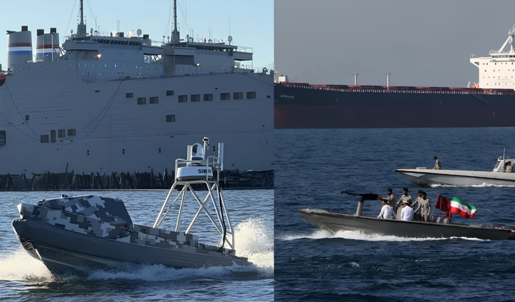 IRGC Targets US Unmanned Speedboat Drone in Strait of Hormuz
