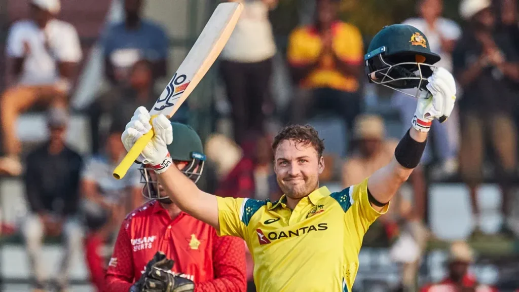 Inglis Century Guides Australia to Dramatic Clean Sweep Over Zimbabwe