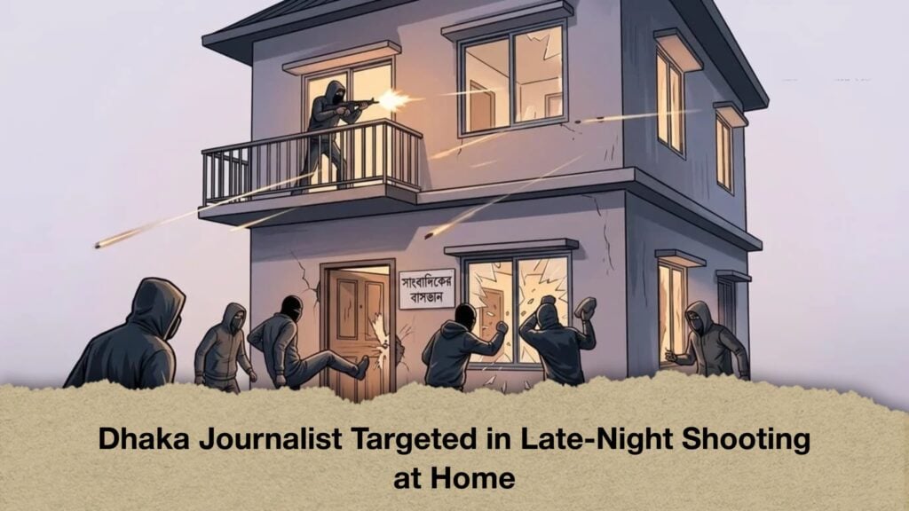 Journalist Targeted in Late-Night Shooting in Pallabi 2 Journalist Targeted in Late-Night Shooting in Pallabi