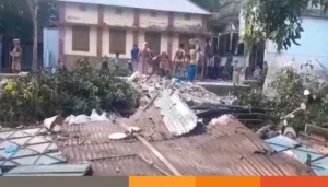 Land Dispute in Keraniganj Escalates as Armed Group Demolishes Homes