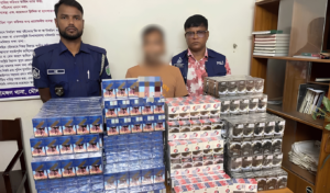 Man Arrested in Srimangal With 100,000 Illegal Cigarette Sticks