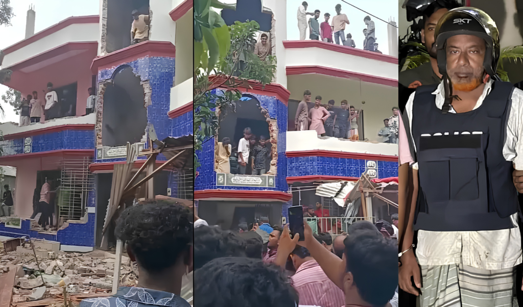 Outraged Mob Vandalises Suspect’s House After Schoolgirl Killed 3 Outraged Mob Vandalises Suspect’s House After Schoolgirl Killed