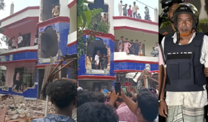 Outraged Mob Vandalises Suspect’s House After Schoolgirl Killed