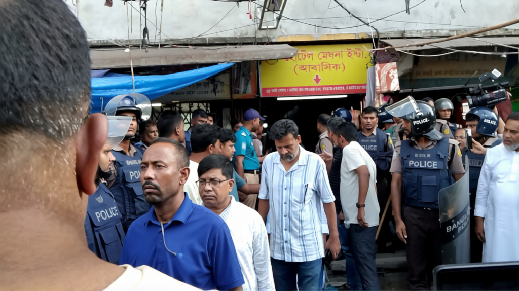 Police Raid JASAD Headquarters in Gulistan Following Clashes and Blockade 3 Police Raid JASAD Headquarters in Gulistan Following Clashes and Blockade