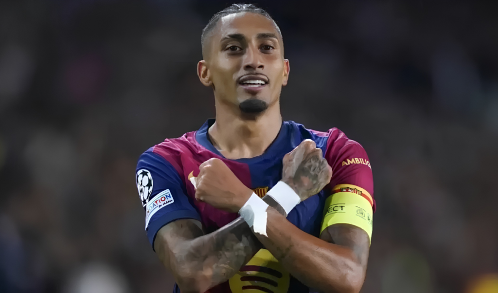 Raphinha Surpasses Ronaldo and Matches Messi with Remarkable Goalscoring Record