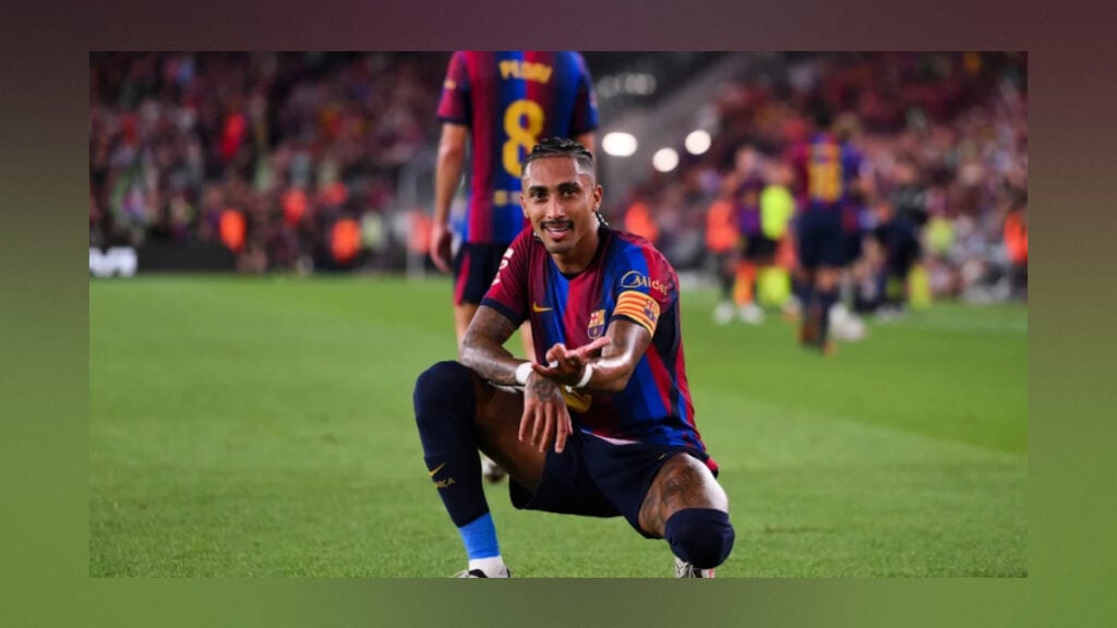 Raphinha Treble Inspires Barcelona to Seven-Goal Rout