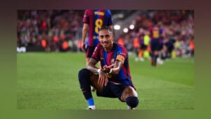 Raphinha Treble Inspires Barcelona to Seven-Goal Rout