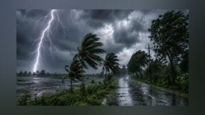 Storms of Up to 60kmh Forecast Across 12 Regions