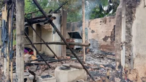 Tangail Youth Sets Fire to Grandparents’ Home Over Land
