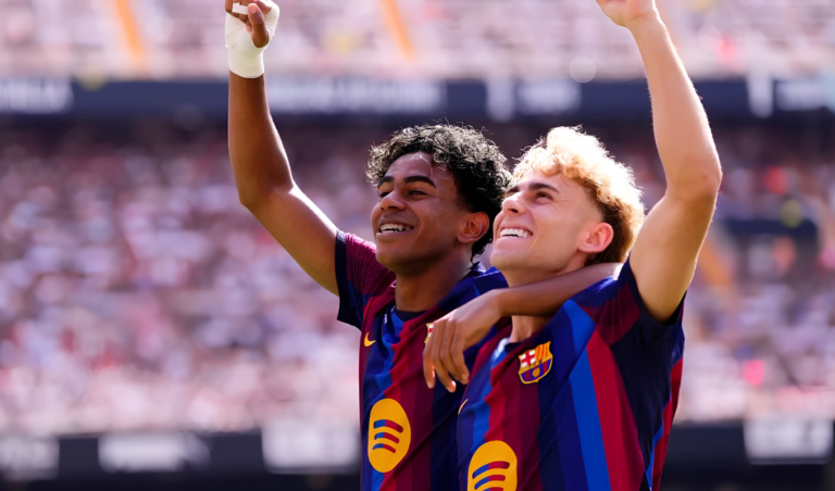 Yamal Scores Twice as Barcelona Demolish Valencia Five Nil
