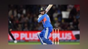 Abhishek Sharma Breaks T20I Record with Opening-Ball Six