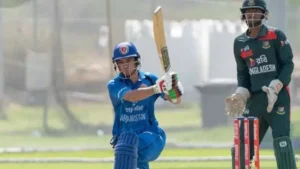 Afghanistan Under-19s Set Formidable Target for Bangladesh in Oman