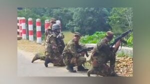 Army and Police Personnel Among Six Injured in Sajek Clashes