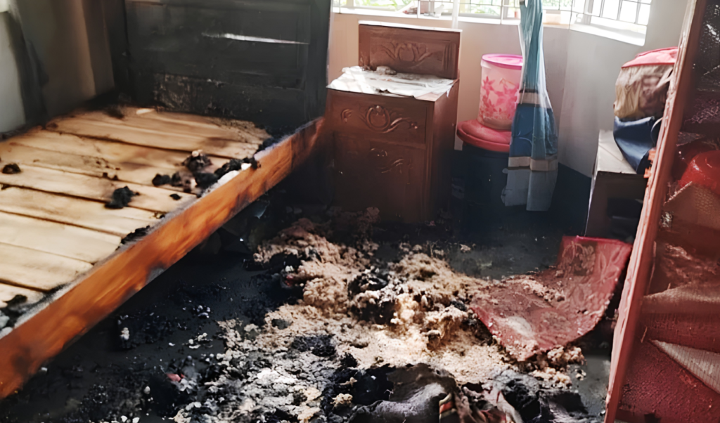 Arson Attack Targets Grameen Bank Branch in Chandpur District 2 Arson Attack Targets Grameen Bank Branch in Chandpur District