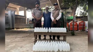 Auto-Rickshaw Driver Arrested in Gulshan with 144 Bottles of Illicit Liquor